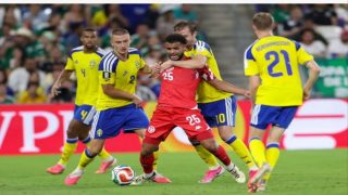 منتخب تونس يخسر بخمسة أهداف لهدف أمام منتخب السويد ضمن منافسات المجموعة السادسة من #مونديال_2026…