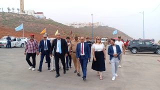 شاطئ كاسبانيا بسيدي إفني يرفع اللواء الأزرق للمرة العاشرة تواليا