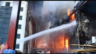 حريق مهول بمحل للحلويات بأكادير يستنفر السلطات والوقاية المدنية