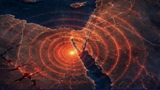 هزة أرضية قوية تثير الرعب في مصر وفلسطين ودول الجوار فجر اليوم …